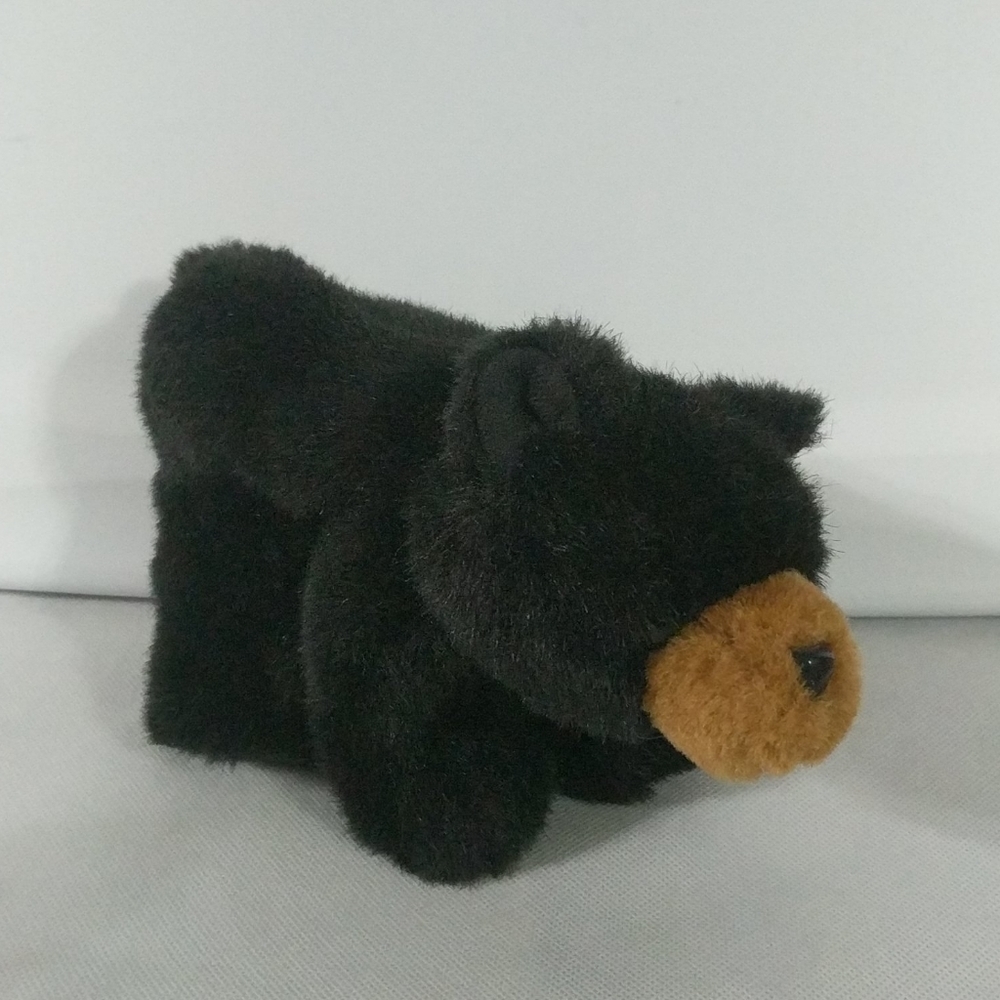 The Bearington Collection Black Bear Plush